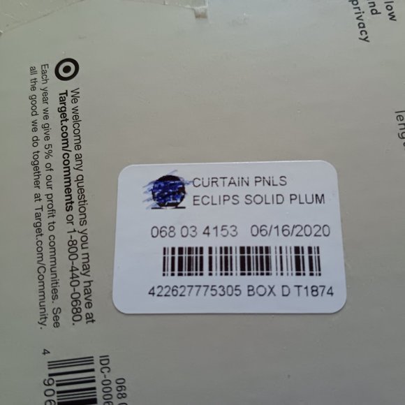 Eclipse Ambiance Texture, Absolute Zero Blackout, Window Panels (Set of 2) - Picture 4 of 13